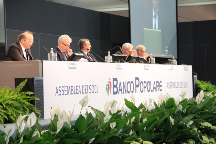 Assemblea del Banco Popolare: la fotogallery