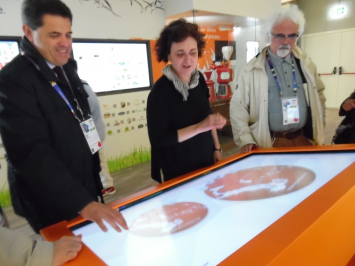 Il racconto del riso con il “touch screen”