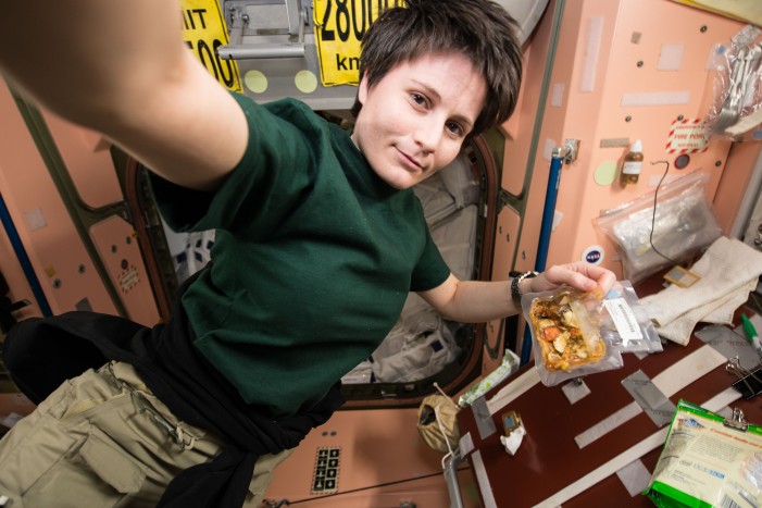 Quel profumo d’erba per AstroSamantha