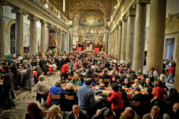 Da Novara a Roma il riso del pranzo di Natale per Sant’Egidio