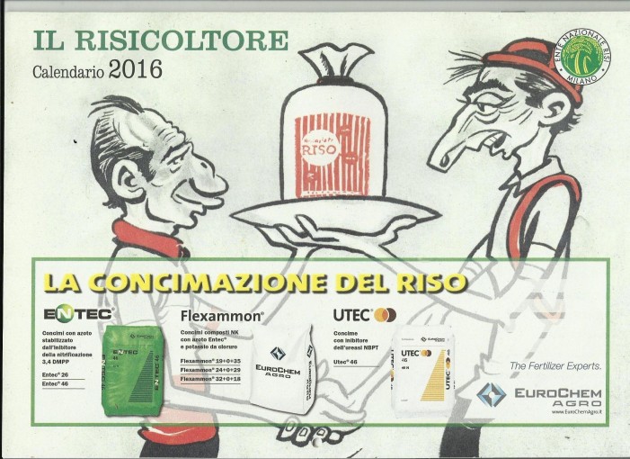 Il riso mise d’accordo Coppi e Bartali (fotogallery del calendario illustrato)