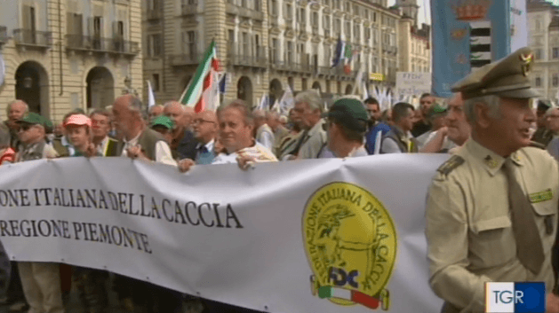 Protesta dei cacciatori in Piemonte. La Regione: non siamo contro l’attività venatoria