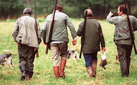 Caccia, mai di domenica a settembre (in Piemonte)