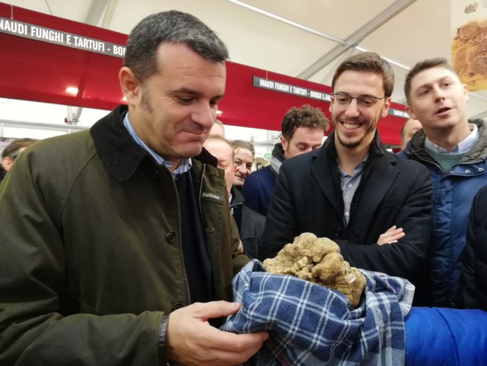 Un tartufo per il ministro