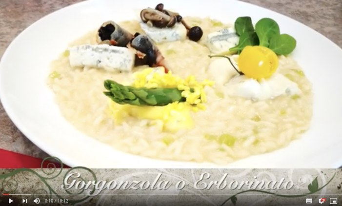 Erborinato o gorgonzola? Questo è il risotto!