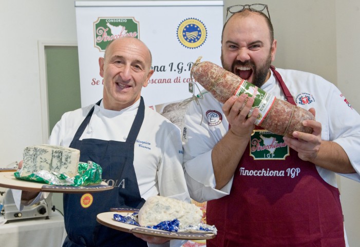 La Toscana (con la finocchiona) sfida il Piemonte nel castello