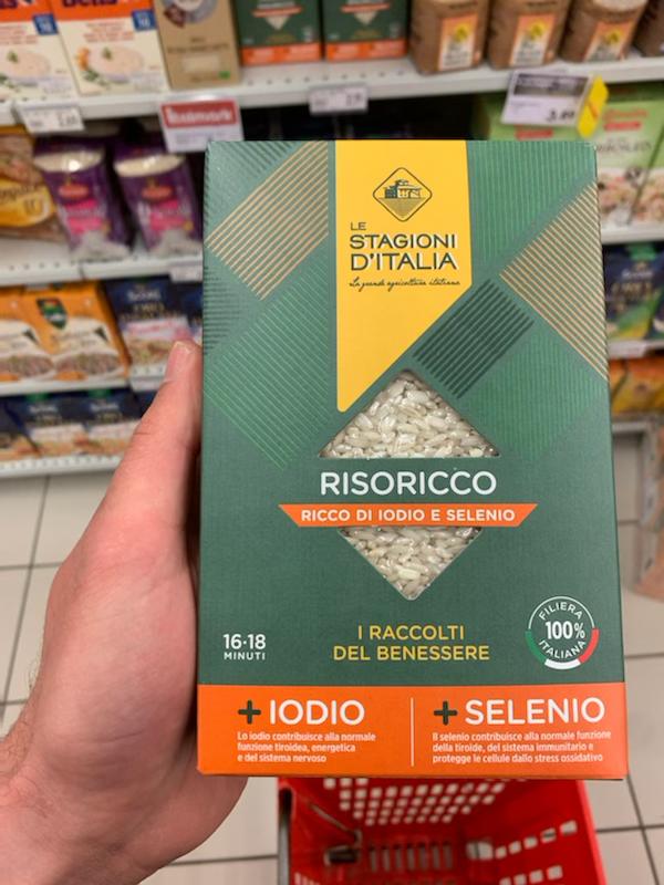 Arriva il riso 6+ arricchito con selenio e iodio