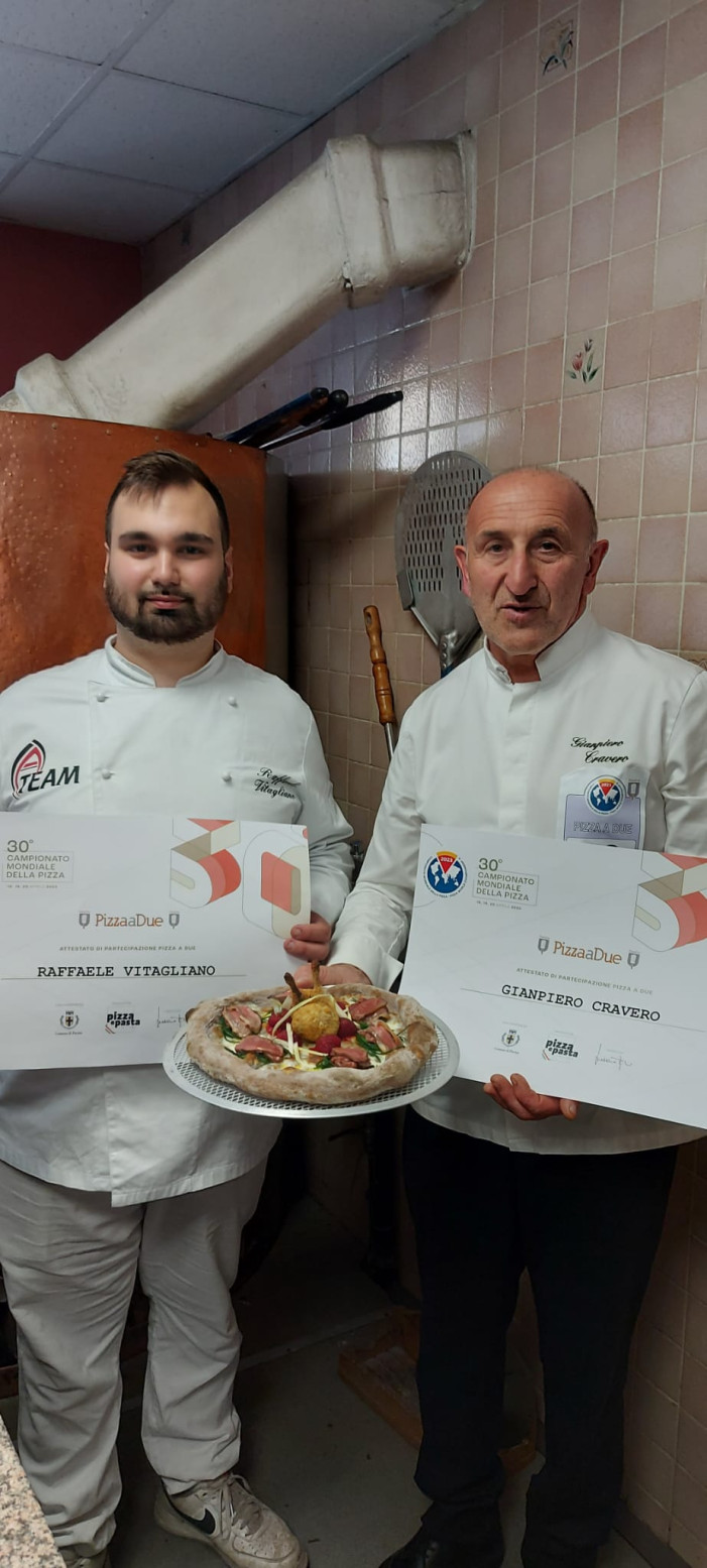 Premiato il tandem della pizza