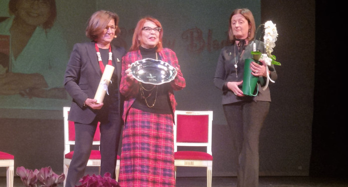 La risottiera d’argento a Syusy Blady