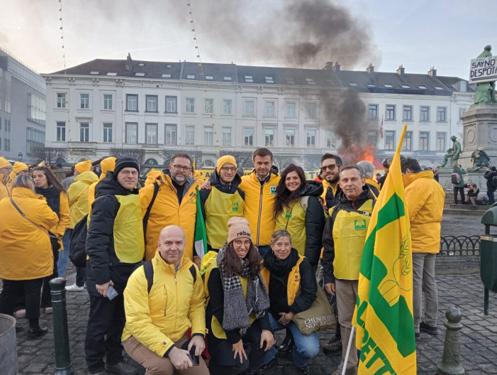 “A Bruxelles per trasformare la protesta in proposta concreta”