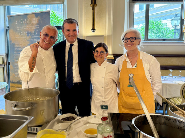 “Sosta & Gusta”, il Carnaroli in tavola al Senato