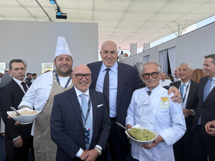 Riso d’Italia per il grande ritorno della Vespucci