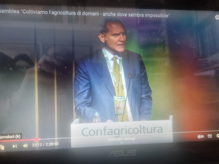 Giansanti: “Siamo il mediano che garantisce la forza del Paese”