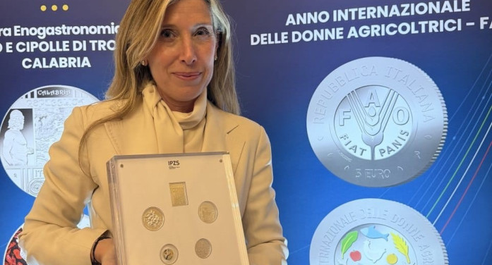 Cristina simbolo delle donne che coltivano il futuro