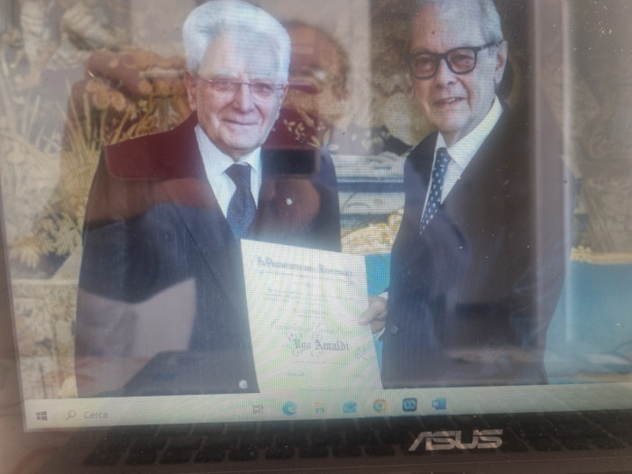 Amaldi Cavaliere di Gran Croce