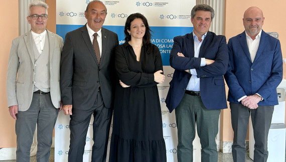 Rovellotti alla guida di Fedora, per promuovere l’Alto Piemonte