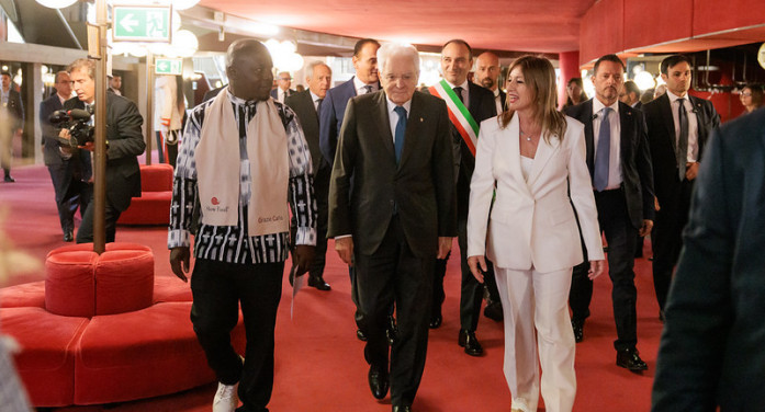 Mattarella a Terra Madre: “Non smettere mai di seminare”